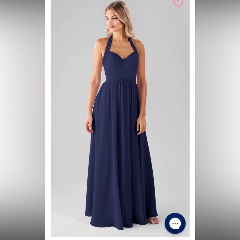 Kennedy blue bridesmaids dress